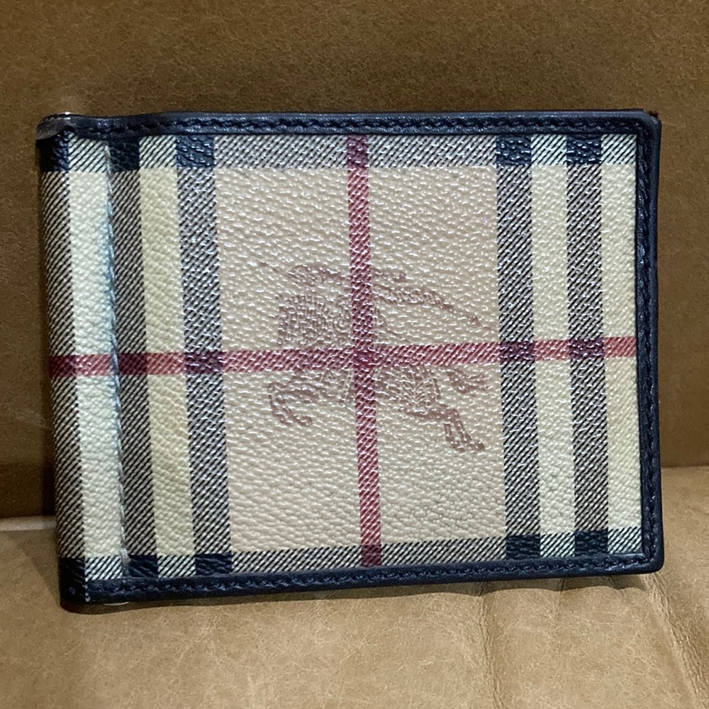 Burberry Haymarket Check Money Clip